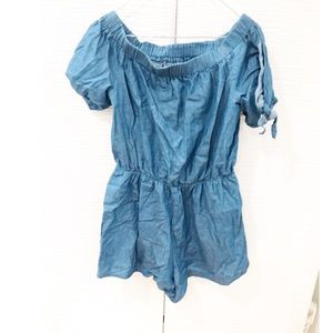 Blue romper